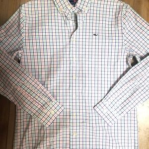 vineyard vines button down tee